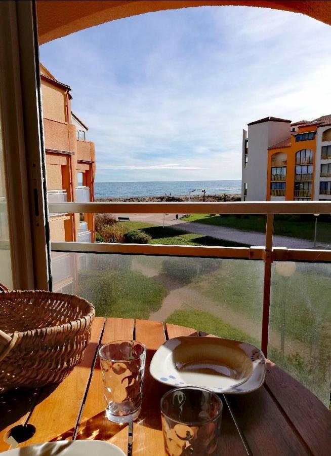 Cap De Mer - Vue Sur Mer - Une Chambre - Une Terrasse - Acces Direct Plage - Commerces A Proximites Le Barcarès Exteriér fotografie