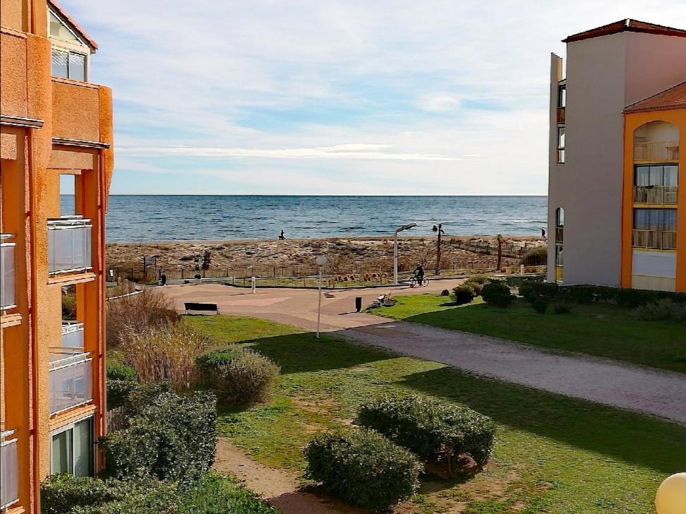 Cap De Mer - Vue Sur Mer - Une Chambre - Une Terrasse - Acces Direct Plage - Commerces A Proximites Le Barcarès Exteriér fotografie