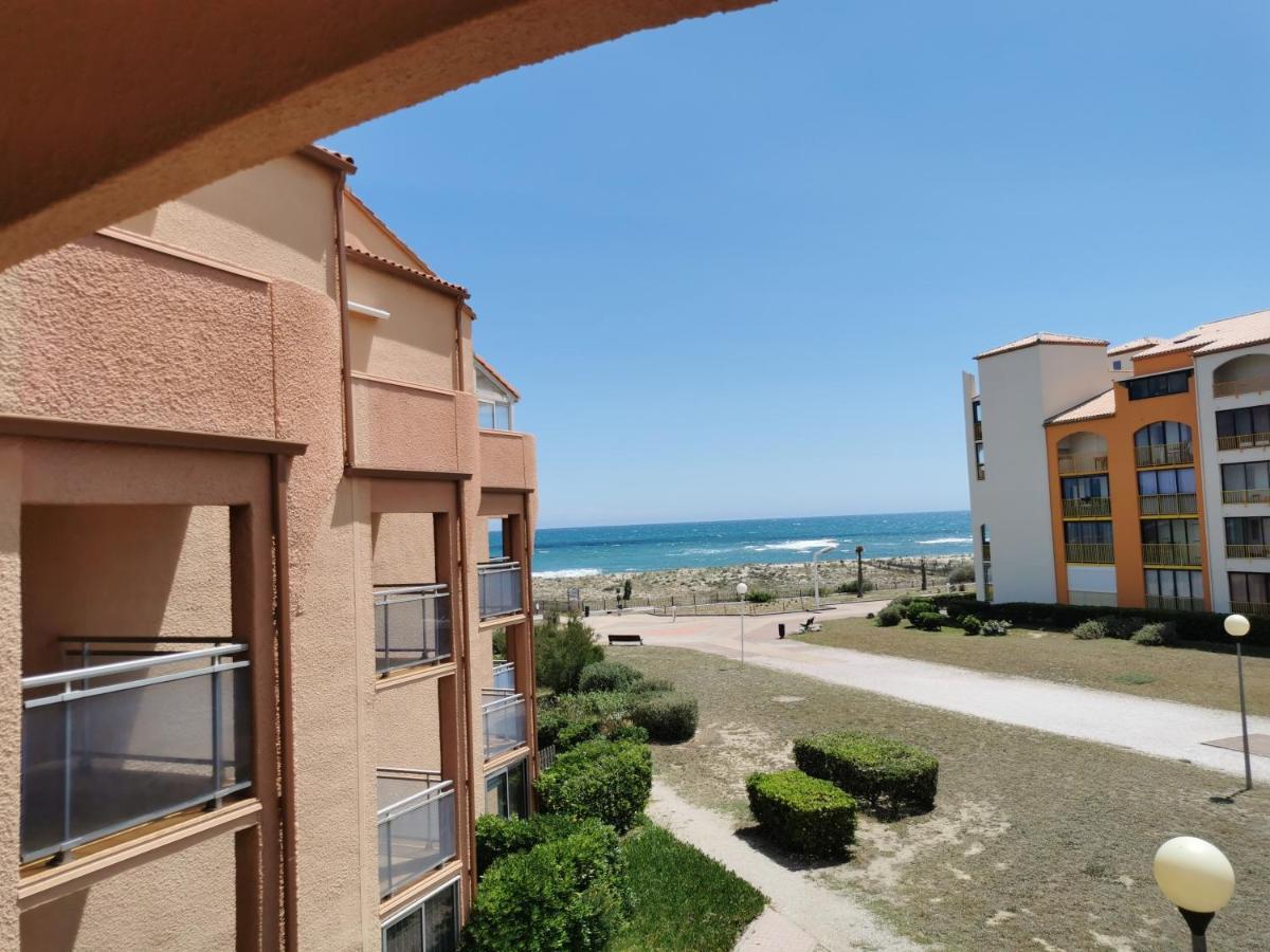 Cap De Mer - Vue Sur Mer - Une Chambre - Une Terrasse - Acces Direct Plage - Commerces A Proximites Le Barcarès Exteriér fotografie